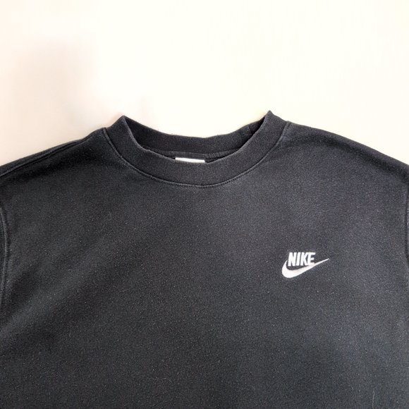 Nike Men's Black Crewneck Sweatshirt Size M - Picture 6 of 9